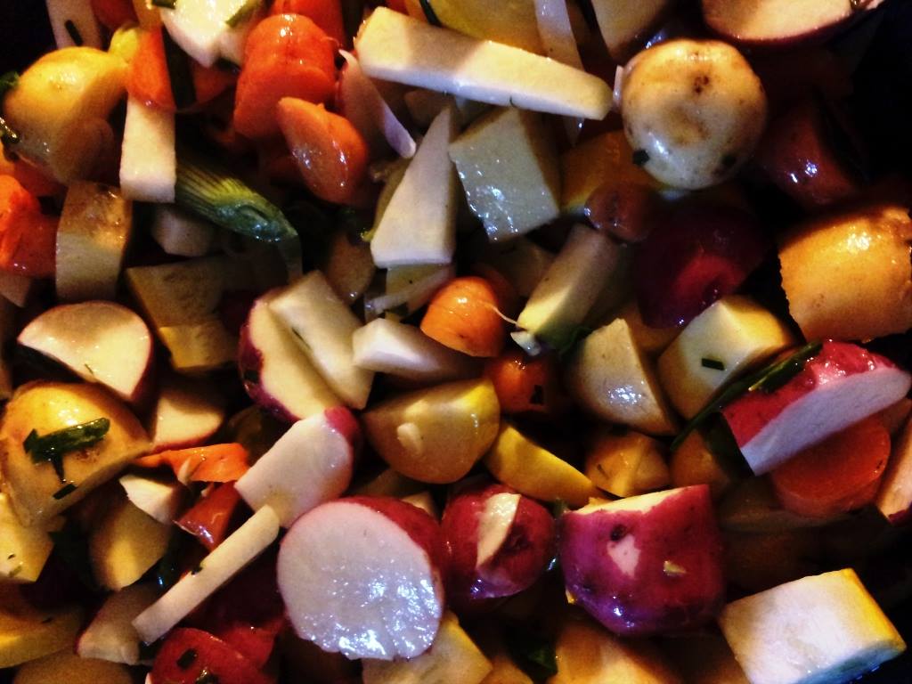 Teresa McCullar, garden harvest, farm to table, garden to table